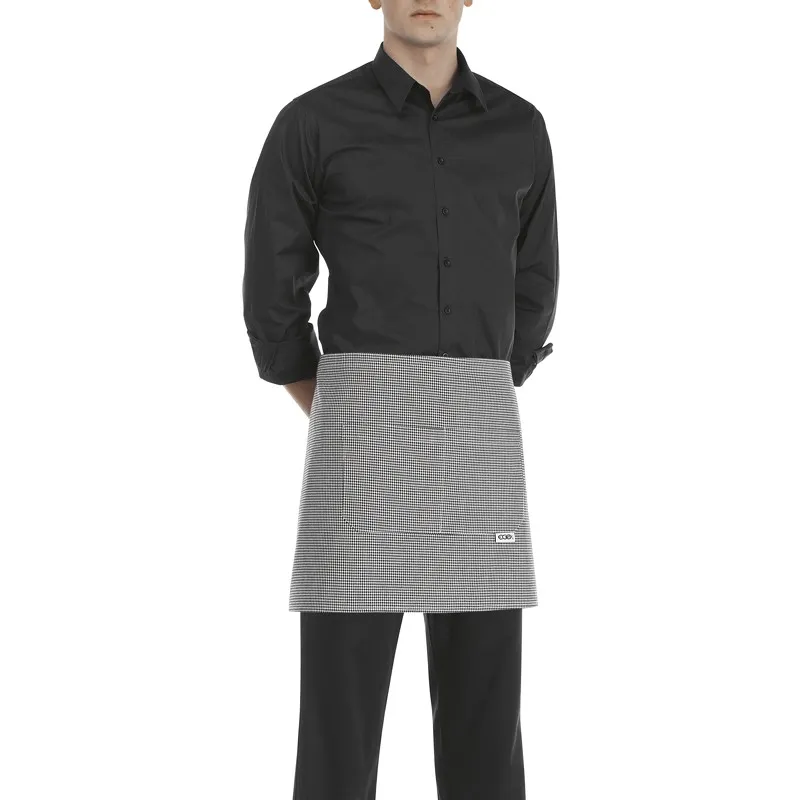 Delantal corto con bolsillo EGOCHEF 6100052A COLORADO (Pack 2 uds.)