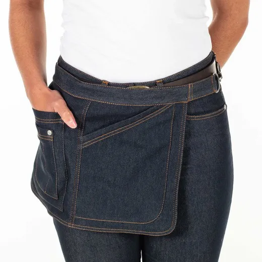 Delantal Corto Dubai 28x39 Cm Vaquero