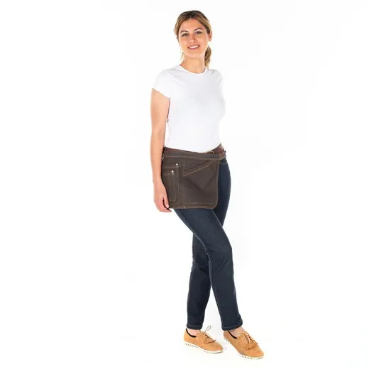 Delantal Corto Dubai 28x39 Cm Vaquero