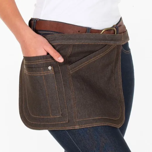 Delantal Corto Dubai 28x39 Cm Vaquero