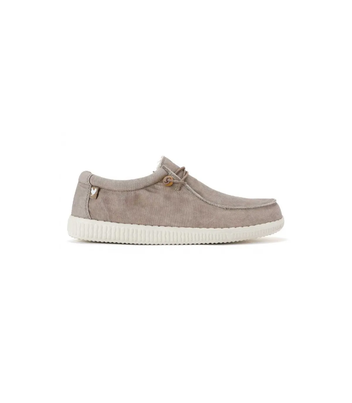 Deportivo Wallaby transpirable beige mujer.