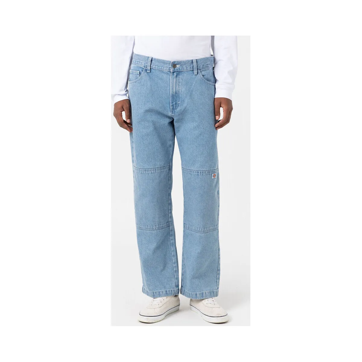 Double knee denim pant