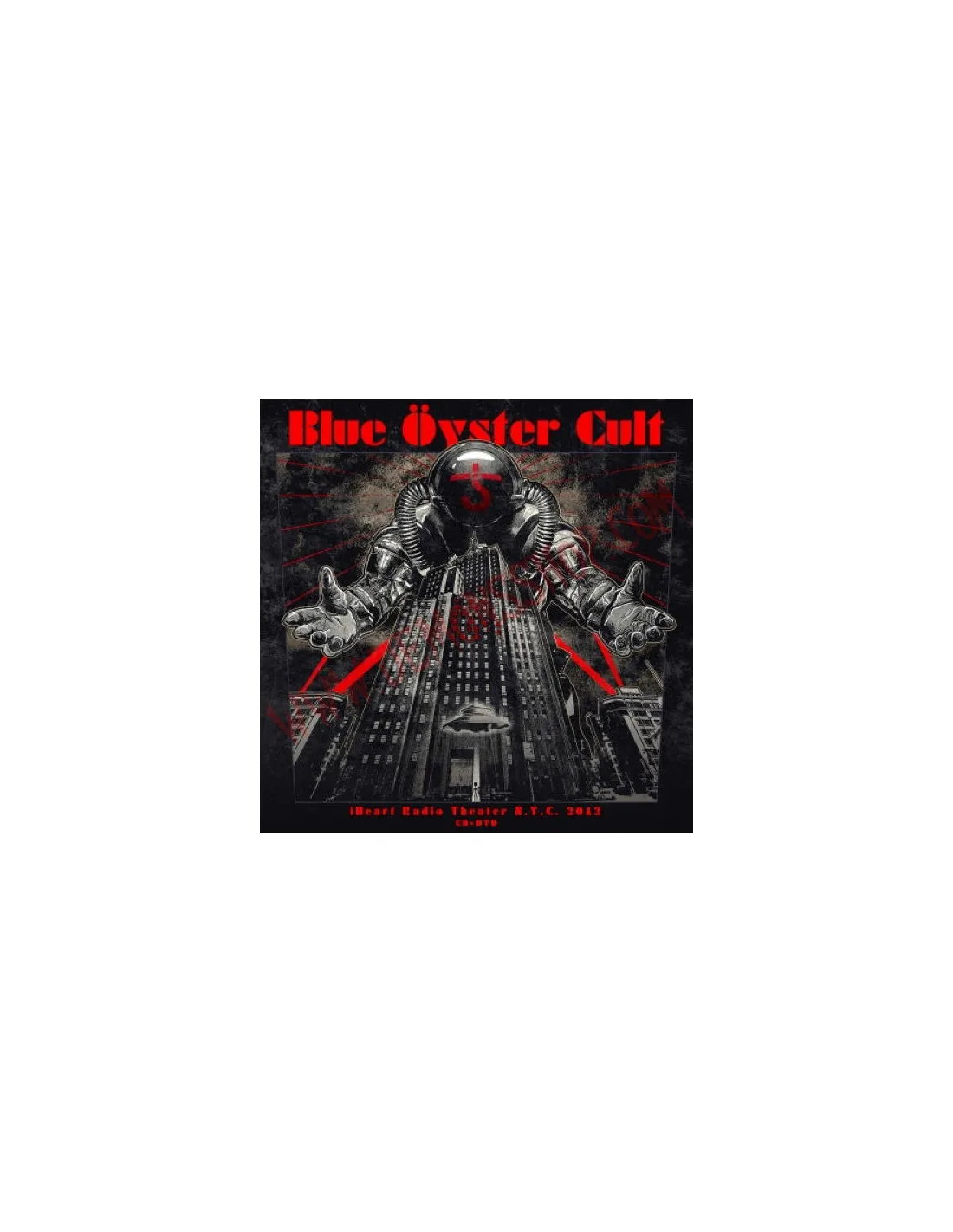 DVD BLUE OYSTER CULT  IHEART RADIO THEATRE 2012