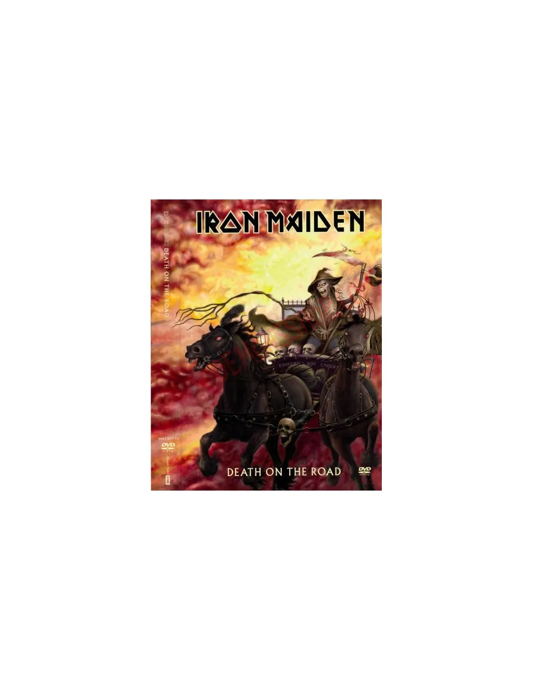 DVD IRON MAIDEN  DEATH ON THE ROAD