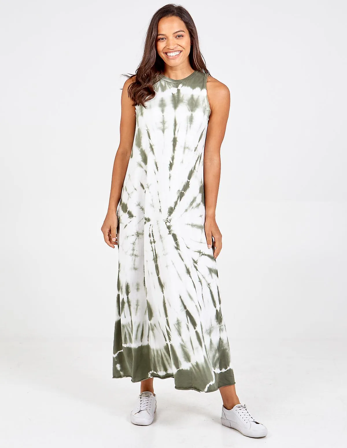 ETTA  TIE DYE MAXI DRESS3597