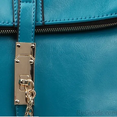 Fashion Freedom Locking Lid Portable Tassel Backpack
