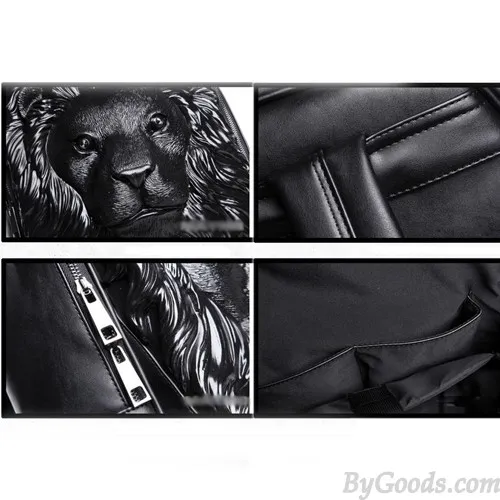 FASHION WILD ORIGINAL 3D LIONSHAPED RIVET BACKPACK