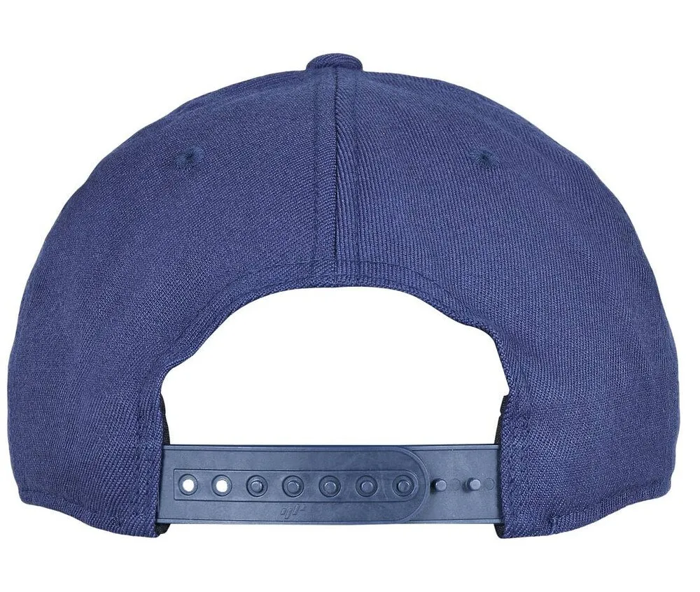FLEXFIT FX110  FITTED CAP WITH FLAT VISOR  AZUL MARINO