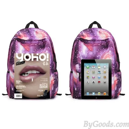 Fresh Fantasy Galaxy Nebula SchoolBag Backpack 