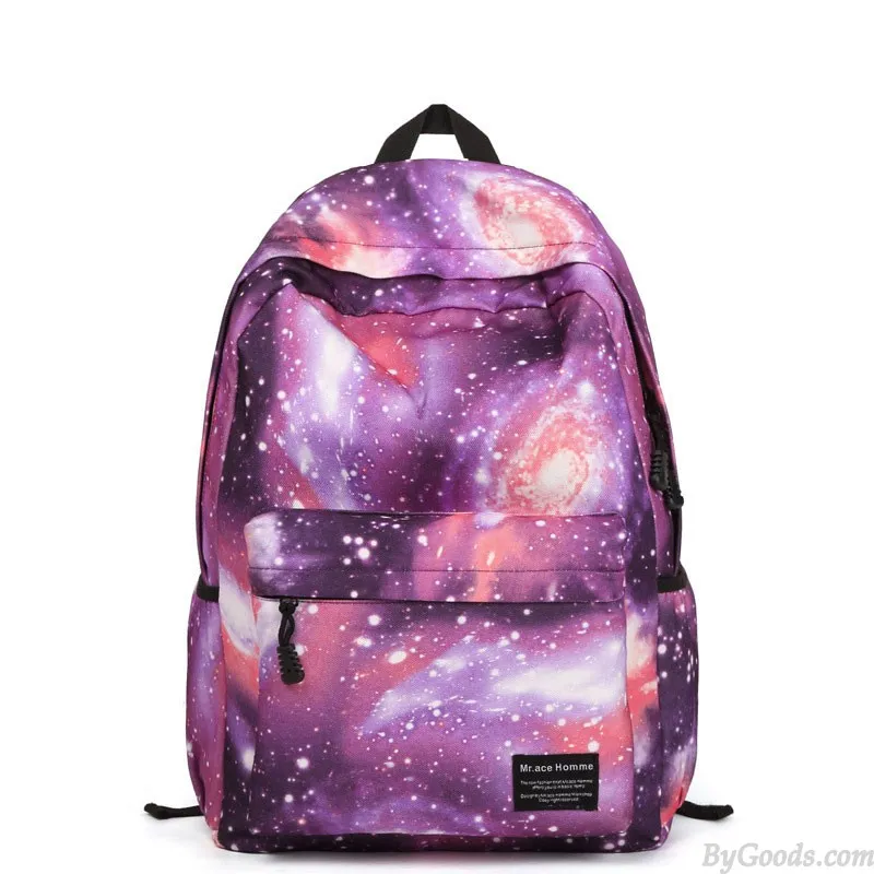 Fresh Fantasy Galaxy Nebula SchoolBag Backpack 