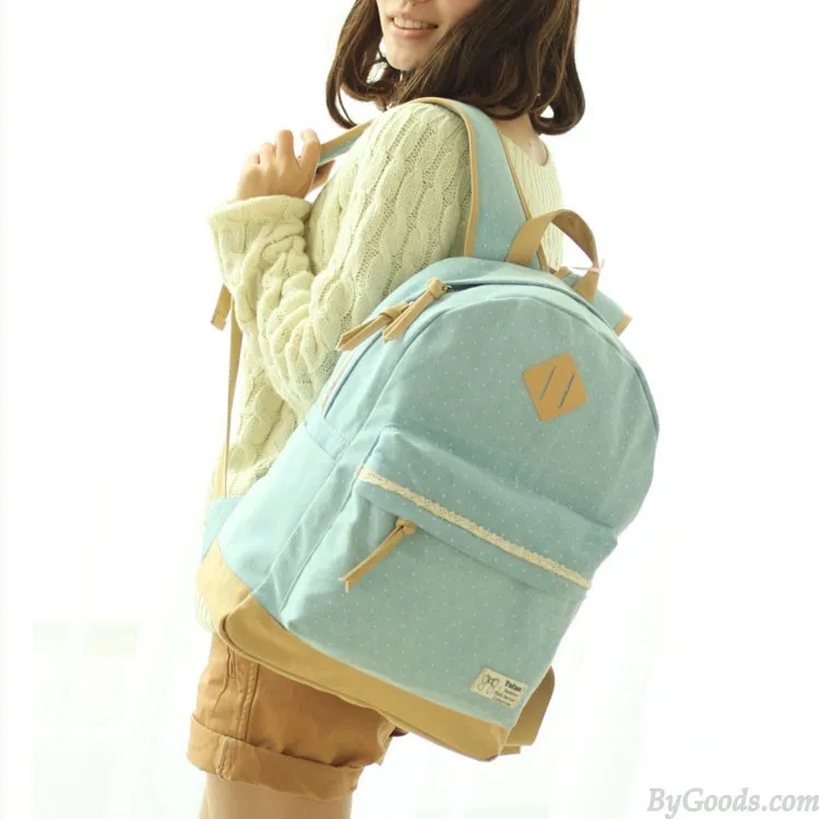 Fresh Trunk Dot Lace Backpack