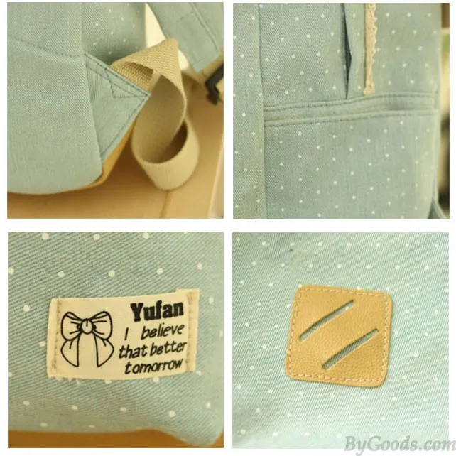 Fresh Trunk Dot Lace Backpack