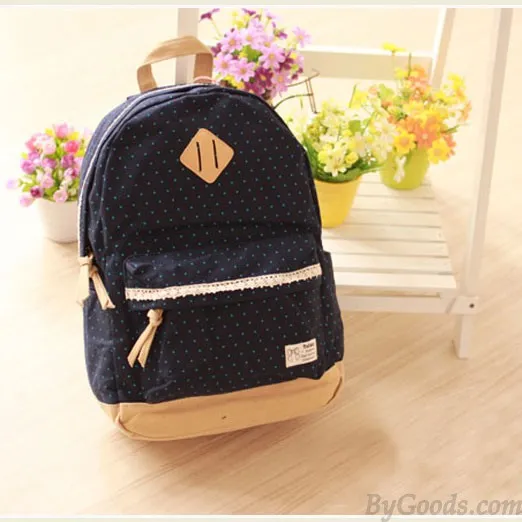 Fresh Trunk Dot Lace Backpack