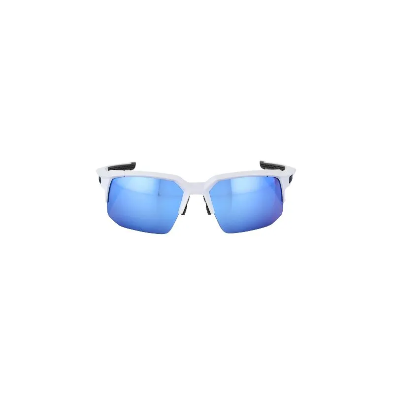 GAFAS DE SOL 100% SPEEDCOUPE (BLANCO MATE  LENTE MULTICAPA ESPEJADA AZUL HIPER)
