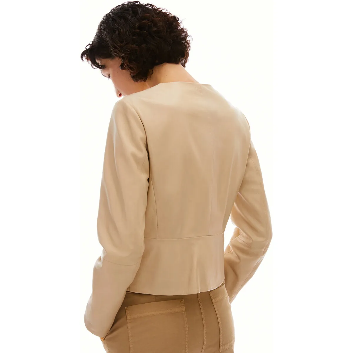 GIACCA GIROCOLLO IN NAPPA Art. TULIPE
