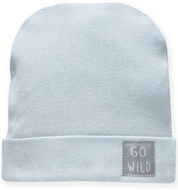 Gorro azul de bebé colección Wild Animals