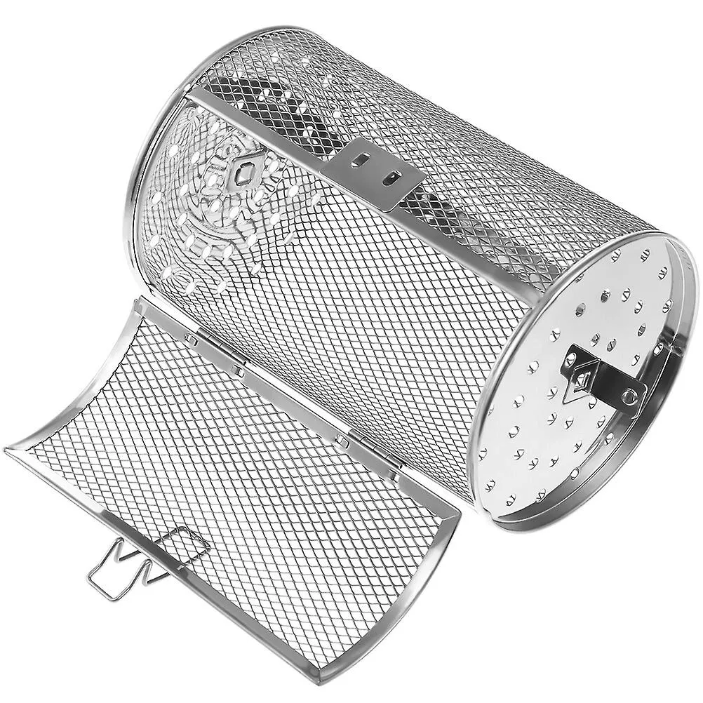 Grill Roaster Drum Stainless Steel Air Fryer Oven Basket Metal Oven Rack Rotisserie Basket