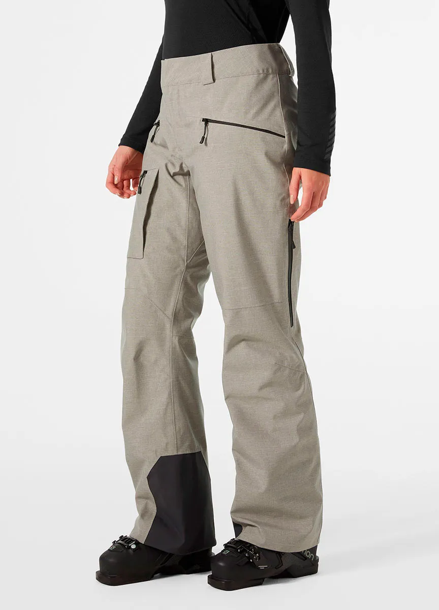 helly hansen W POWDERQUEEN PANT Terrazzo