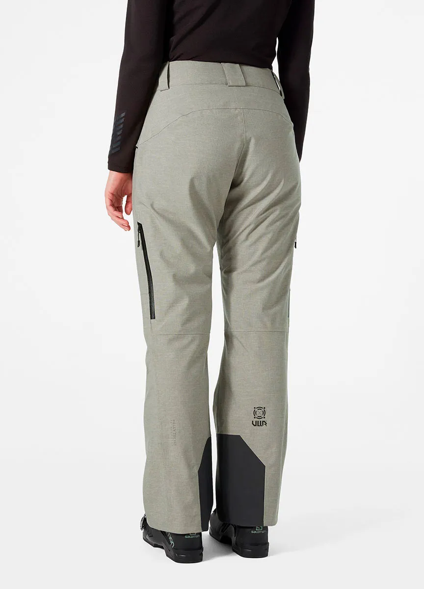 helly hansen W POWDERQUEEN PANT Terrazzo