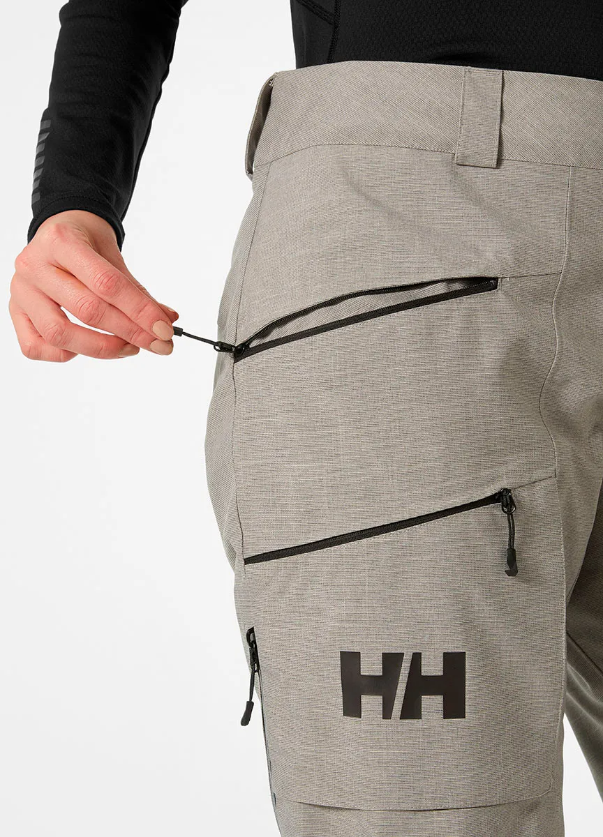 helly hansen W POWDERQUEEN PANT Terrazzo