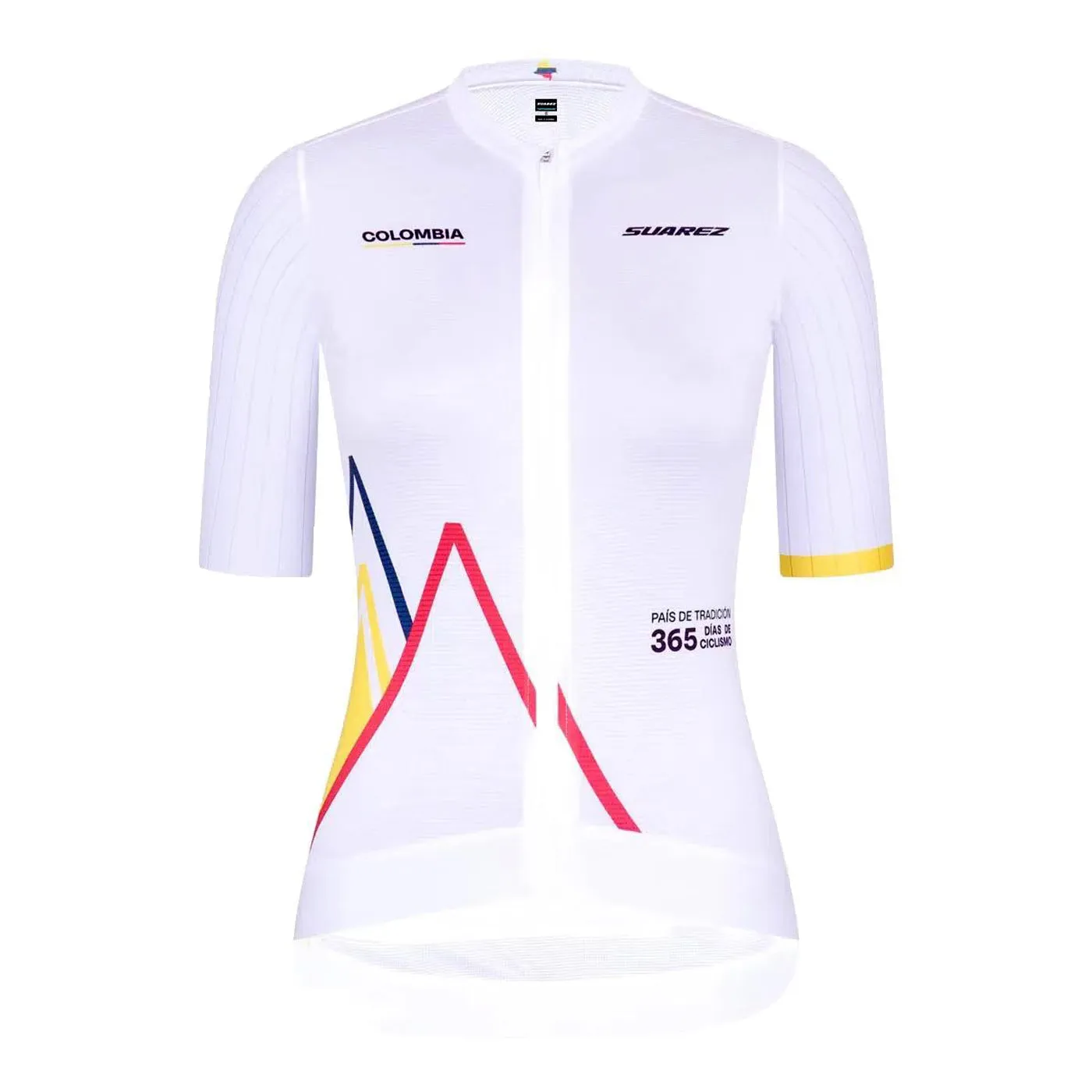 Jersey SUAREZ PERFORMANCE COLOMBIA 23 Manga Corta Mujer Blanco Talla: M WCJ5138600M1327