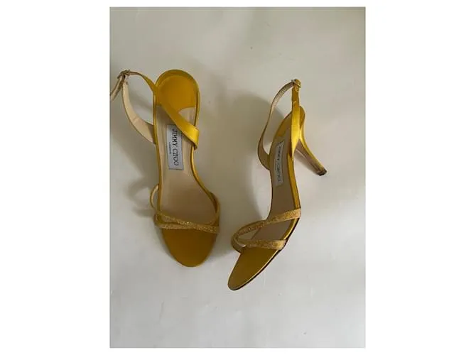 Jimmy Choo Sandalias Amarillo 