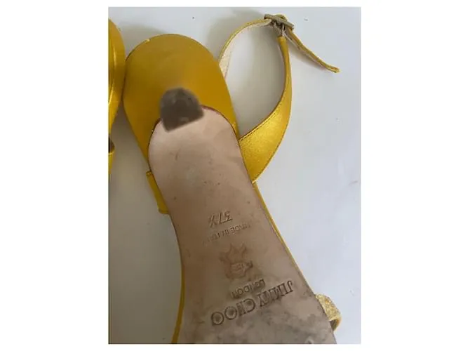 Jimmy Choo Sandalias Amarillo 