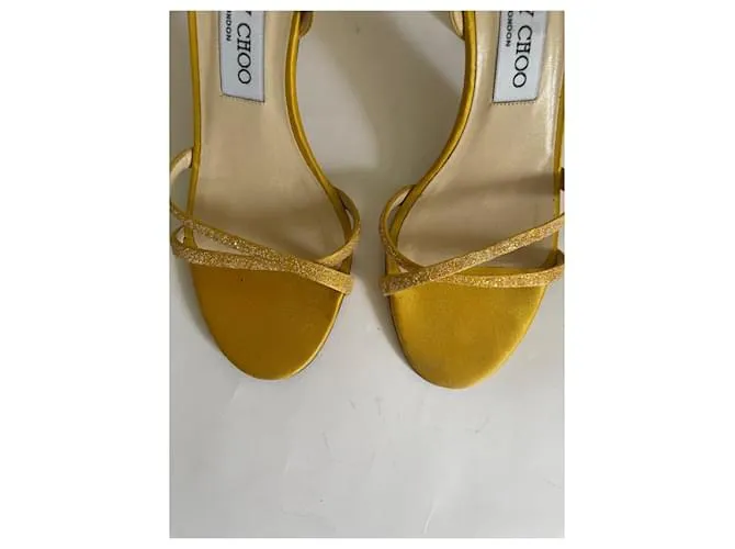 Jimmy Choo Sandalias Amarillo 