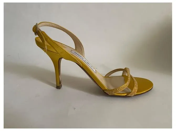 Jimmy Choo Sandalias Amarillo 