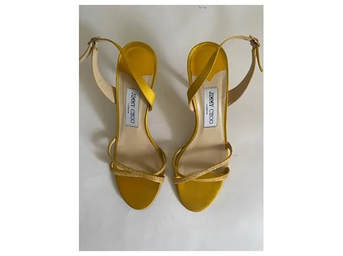 Jimmy Choo Sandalias Amarillo 