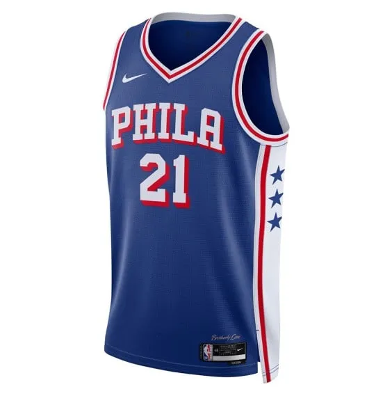 JOEL EMBIID PHIALDELPHIA 76ERS 2324 ICON EDITION SWINGMAN
