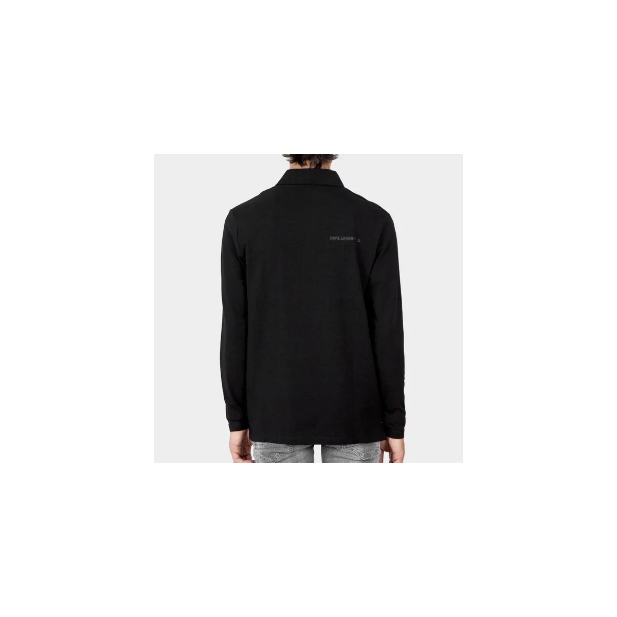 KARL LAGERFELD  POLO NEGRO