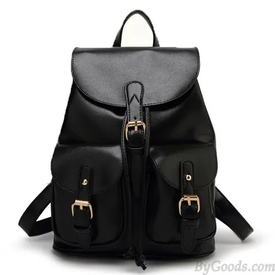 Leisure Pink  Beam Port Dual Gril's Rucksack Front Pockets College Backpack