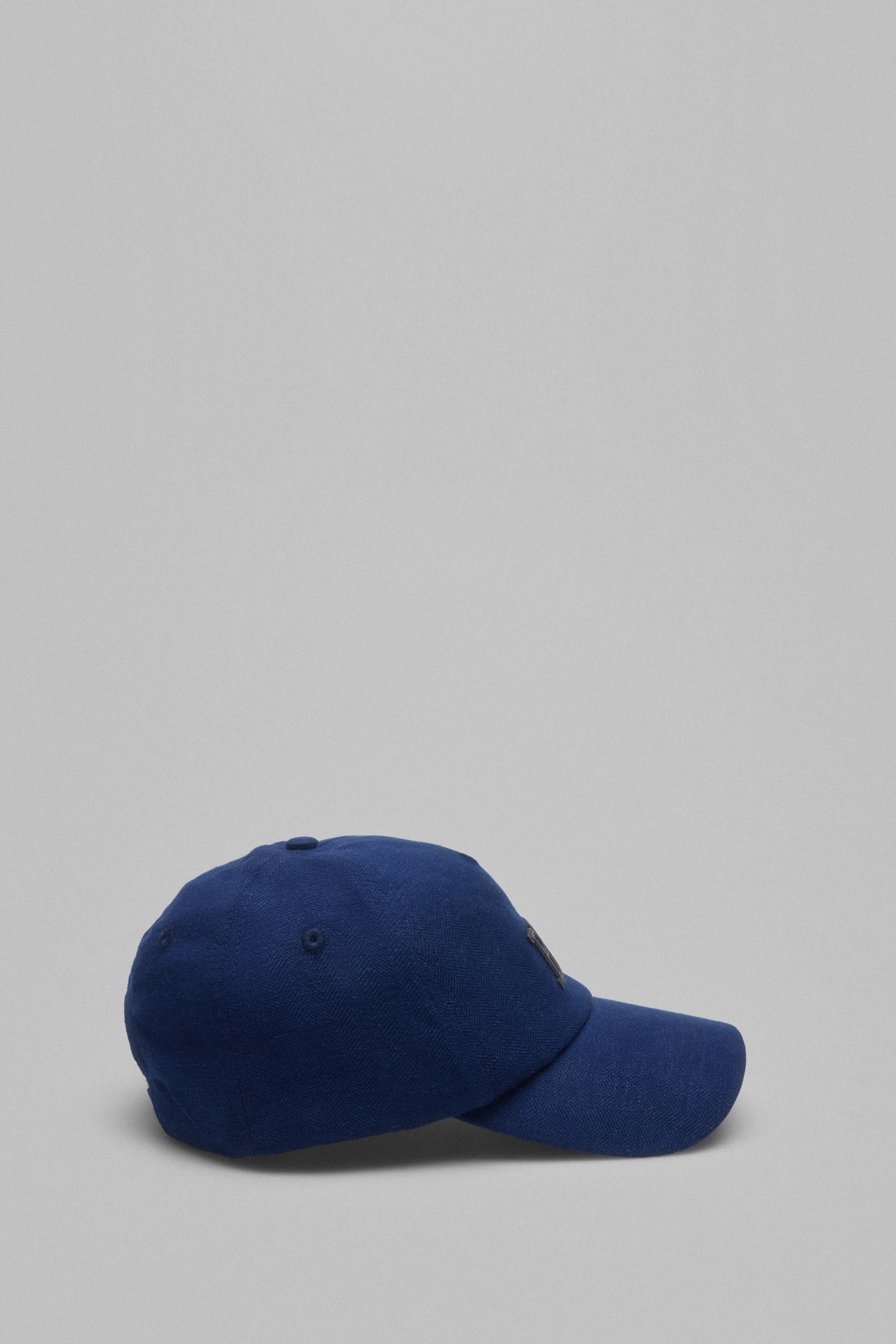 Linen baseball cap