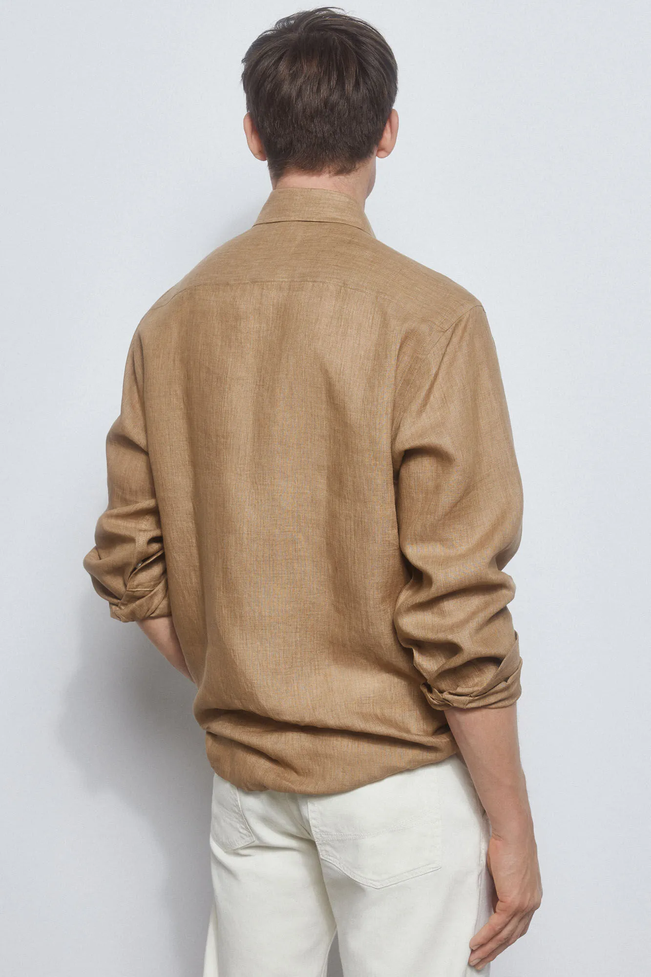 Linen overshirt