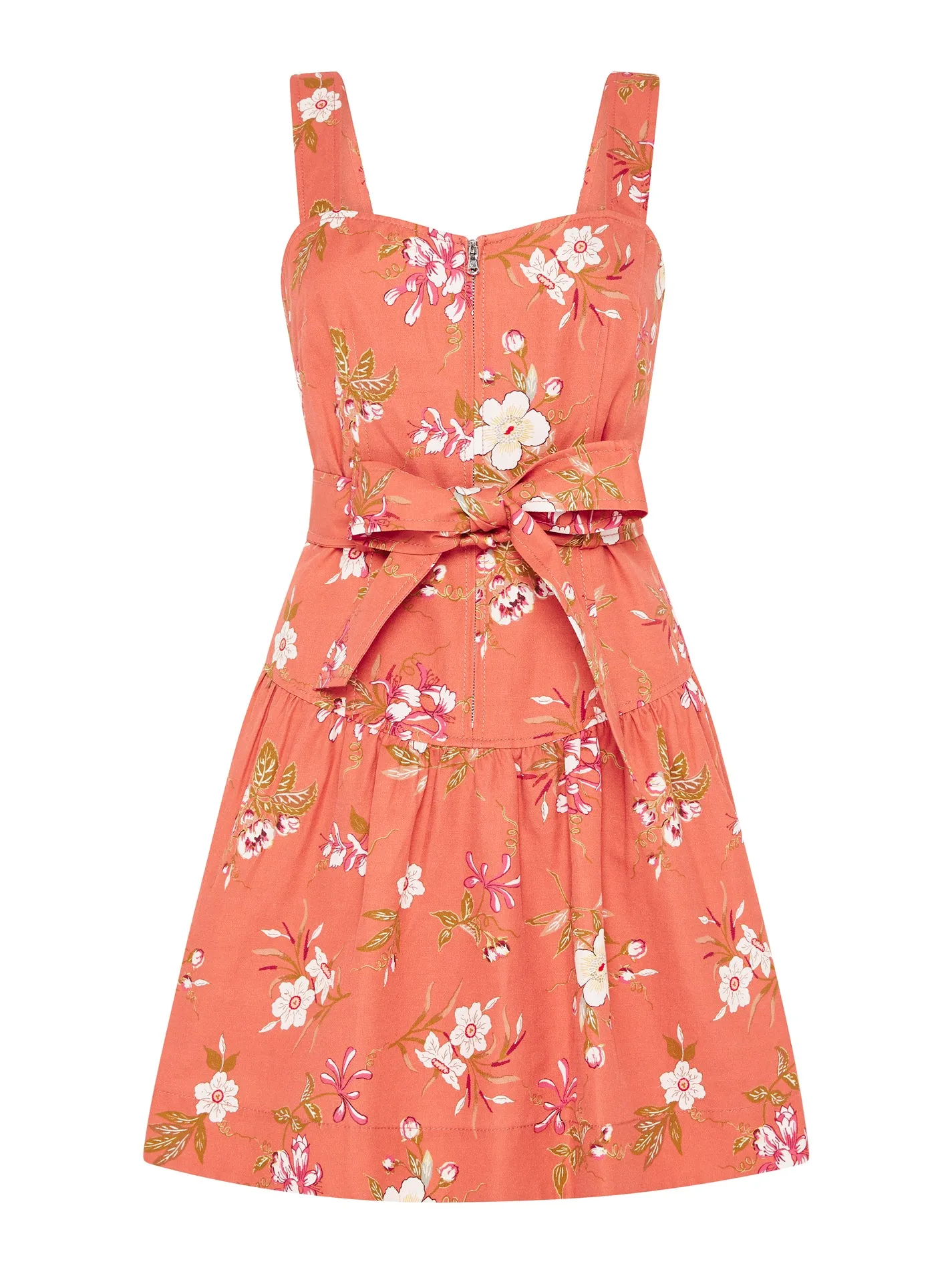 Lita Floral Linen Dress