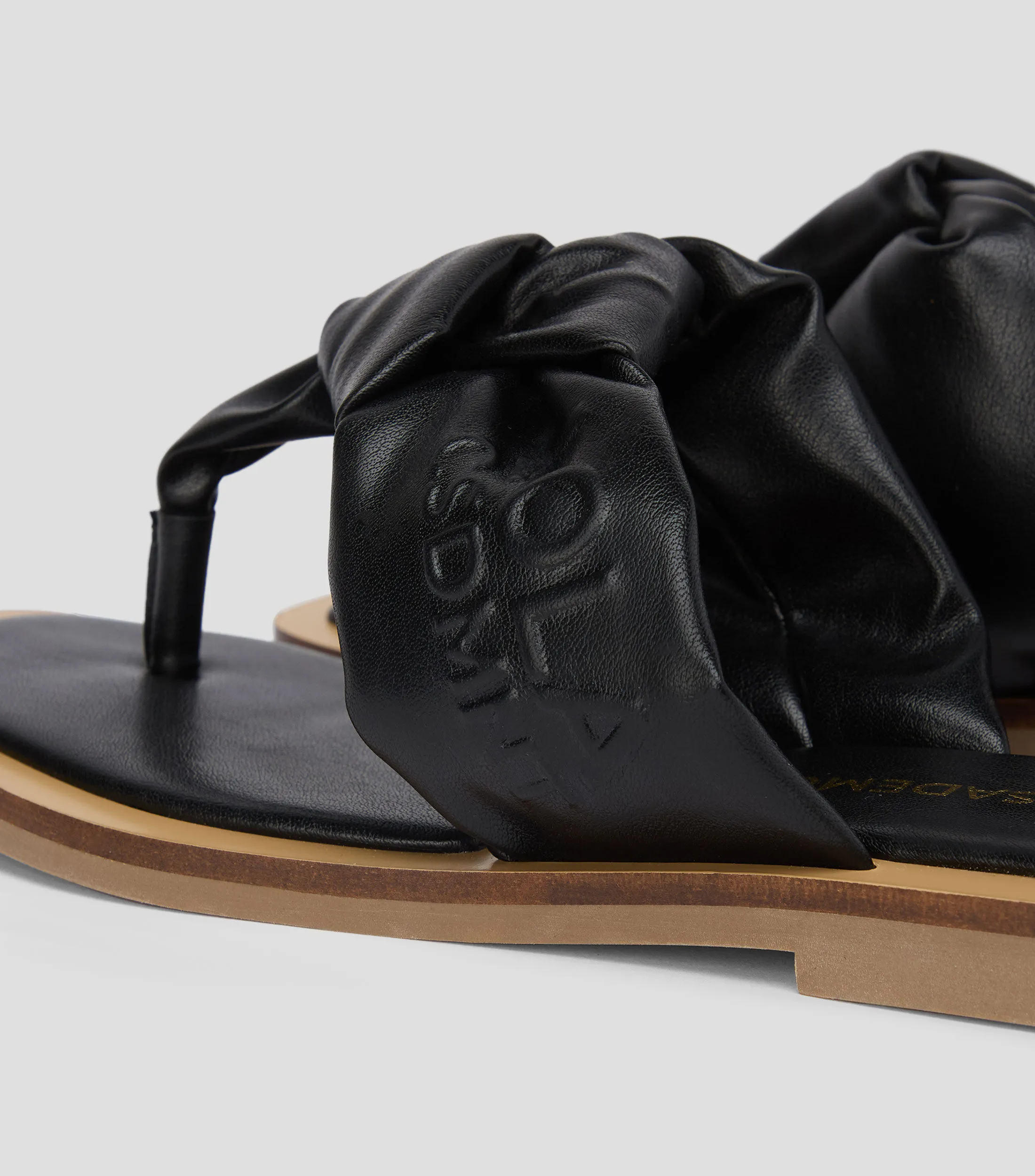 Lola Casademunt by Maite Sandalias Planas con Nudo Mujer
