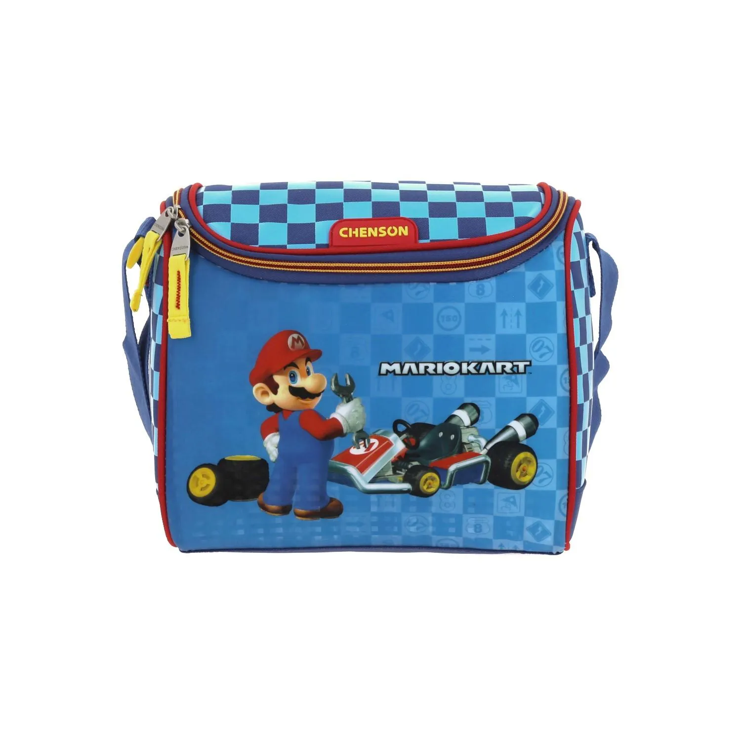 Lonchera Azul Para Nio Chenson Mario Bros Mech