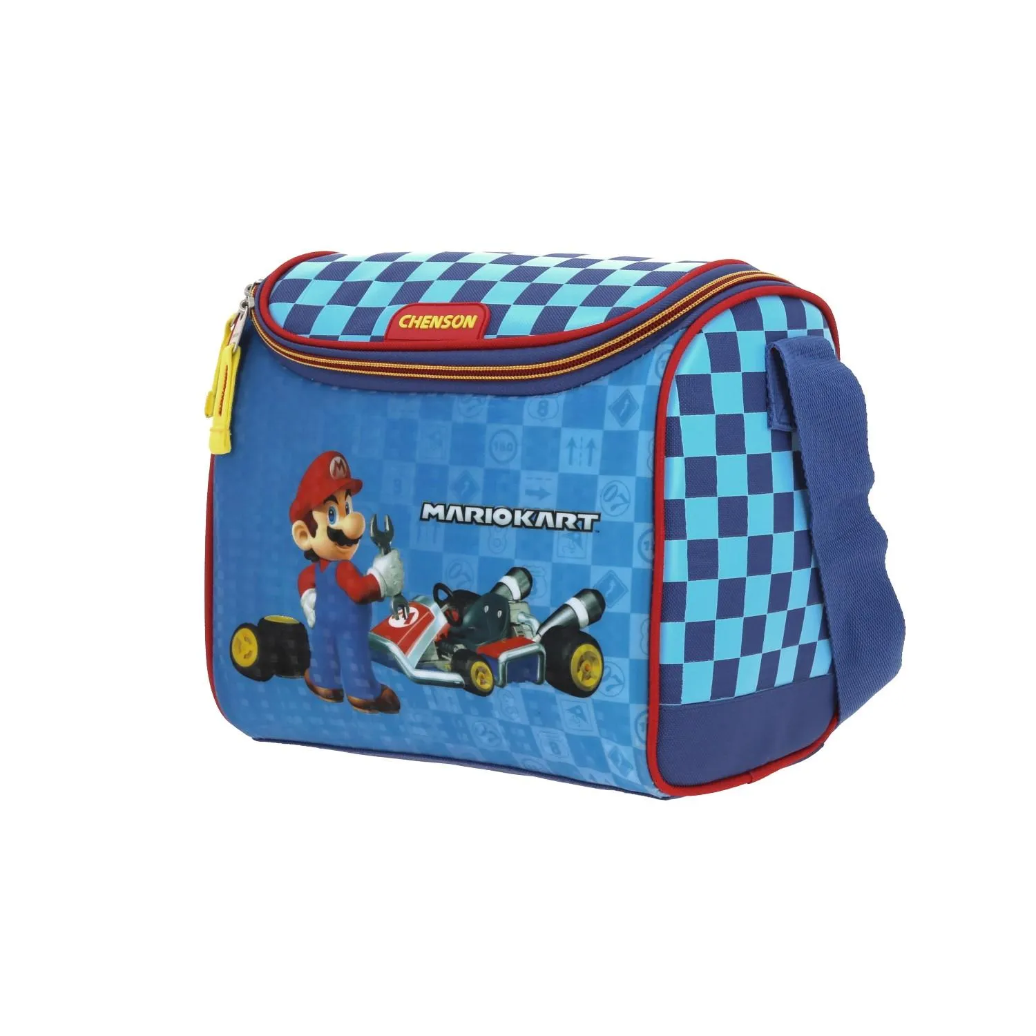 Lonchera Azul Para Nio Chenson Mario Bros Mech