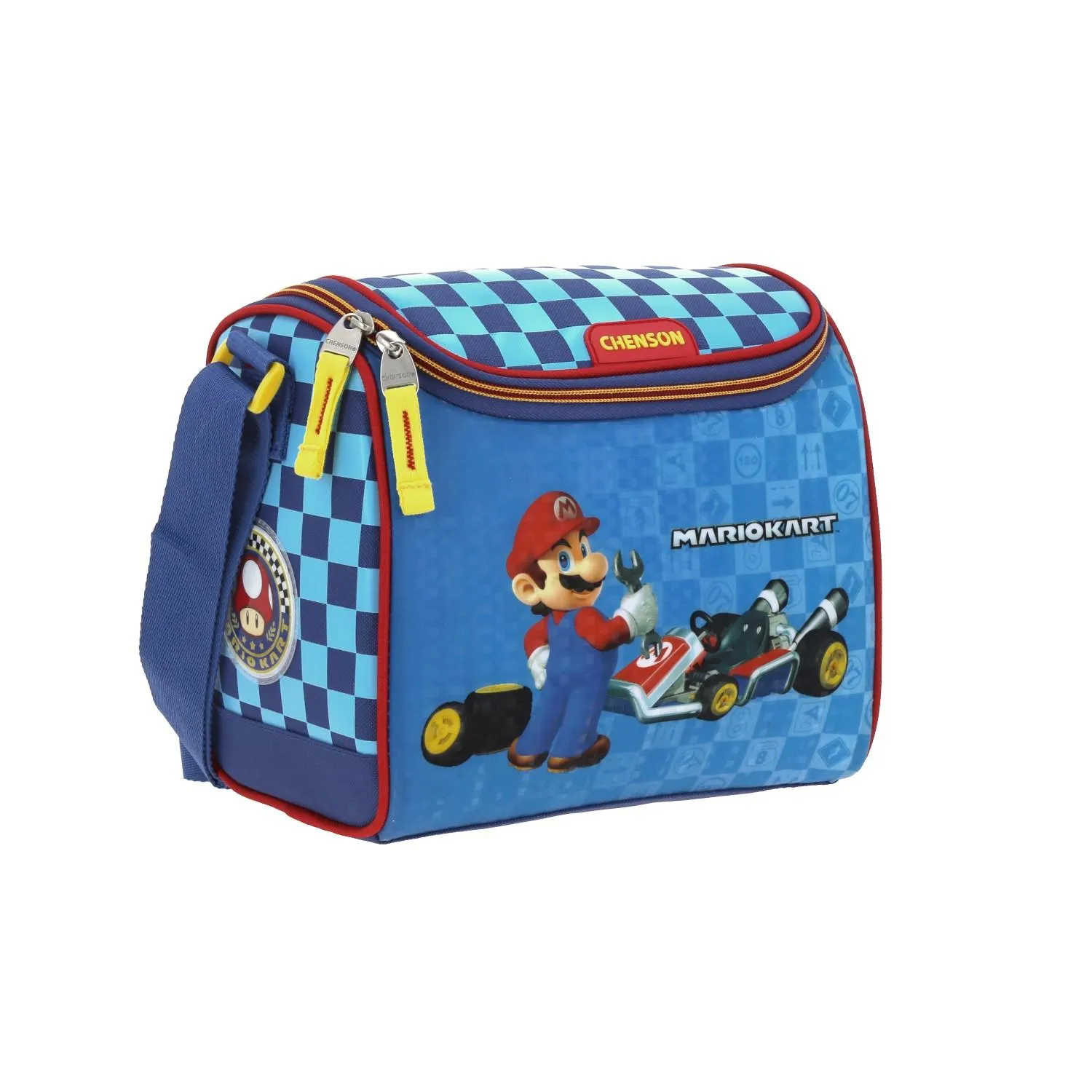 Lonchera Azul Para Nio Chenson Mario Bros Mech