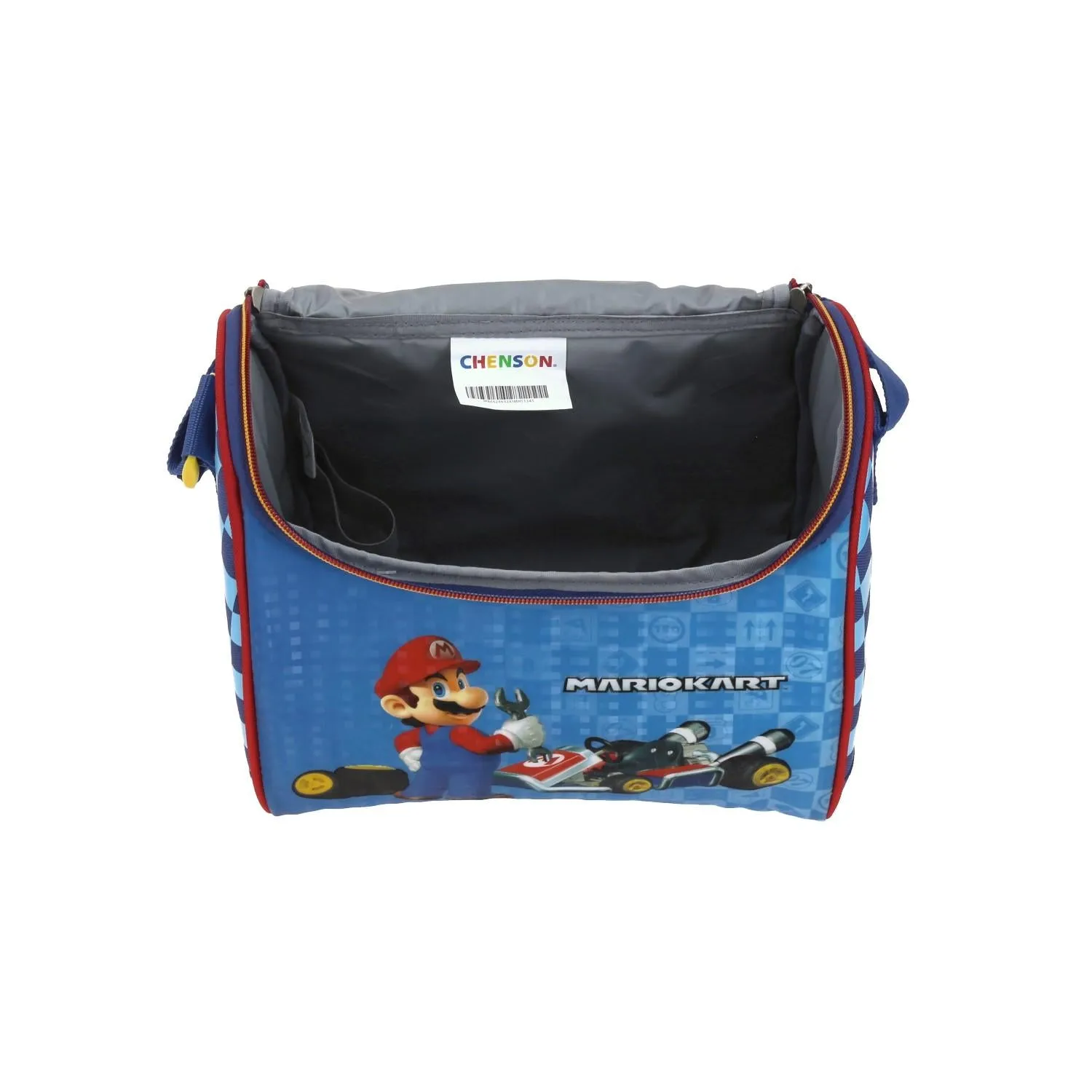 Lonchera Azul Para Nio Chenson Mario Bros Mech