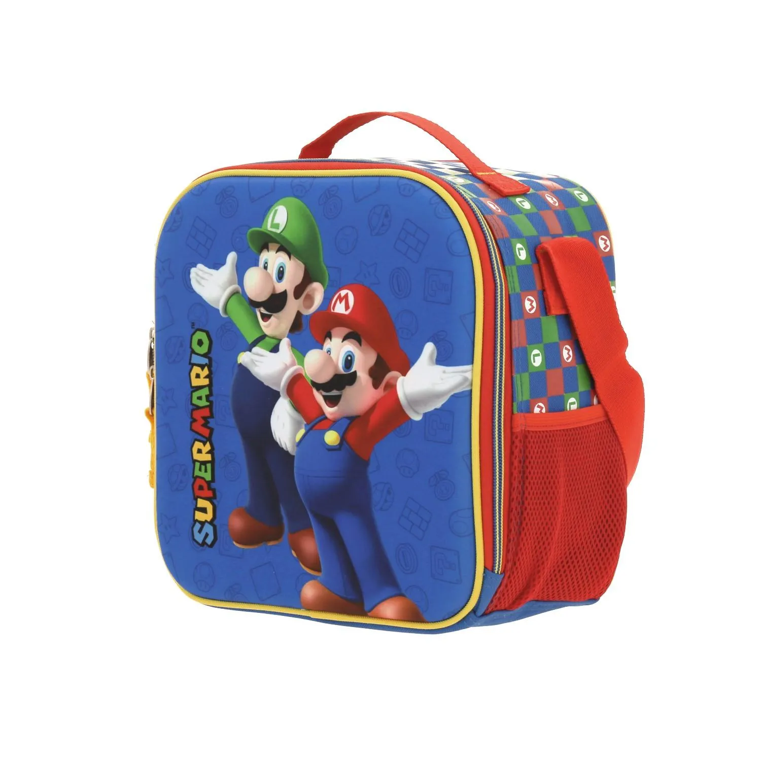 Lonchera Mario Bros Azul Para Nio Chenson Armin