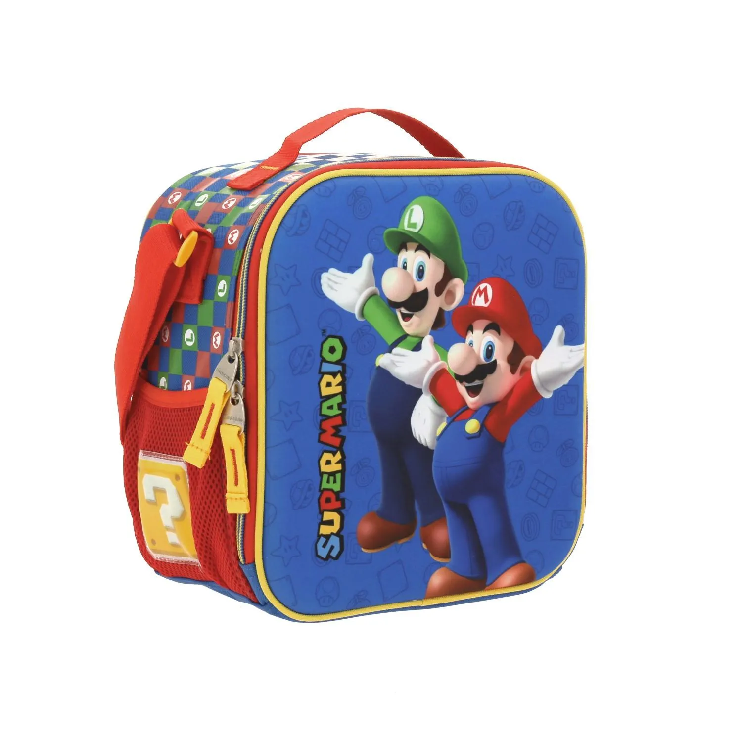 Lonchera Mario Bros Azul Para Nio Chenson Armin