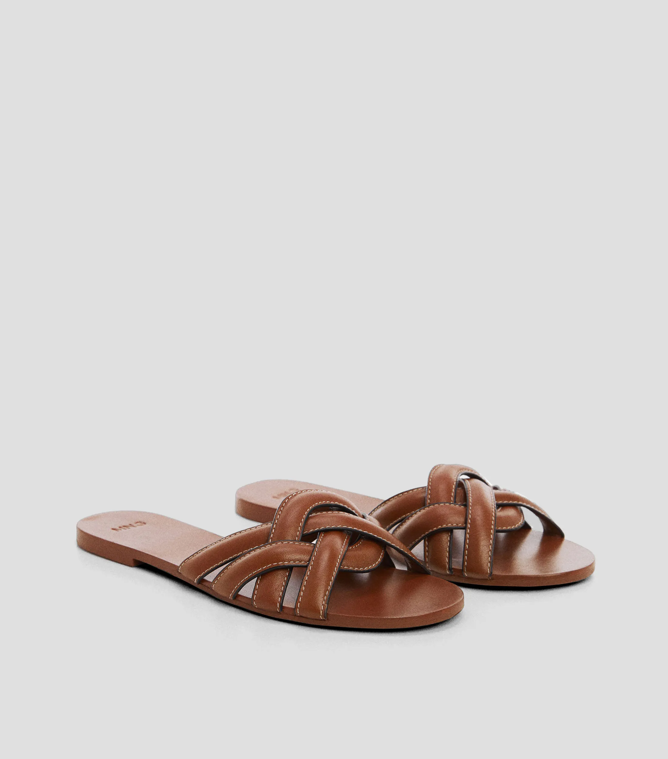 Mango Sandalias planas Mujer