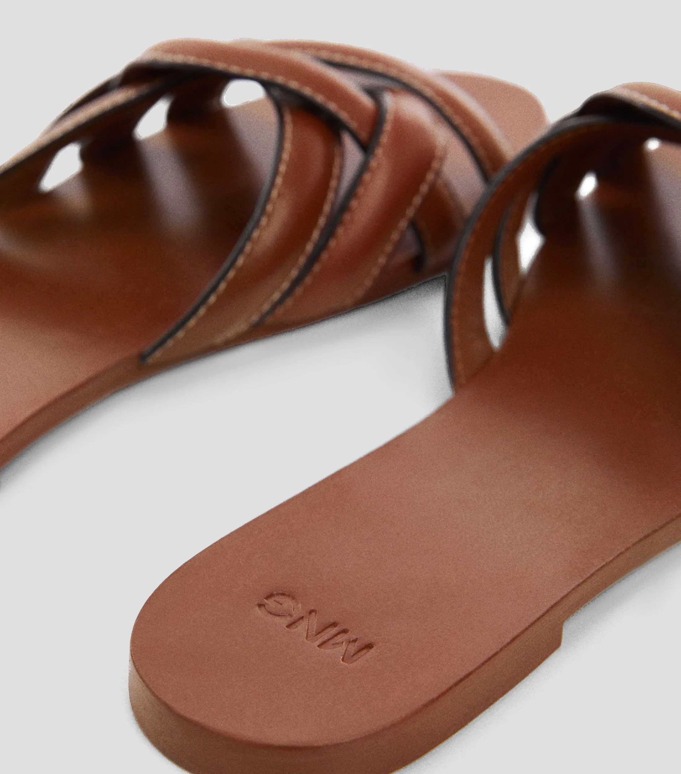 Mango Sandalias planas Mujer