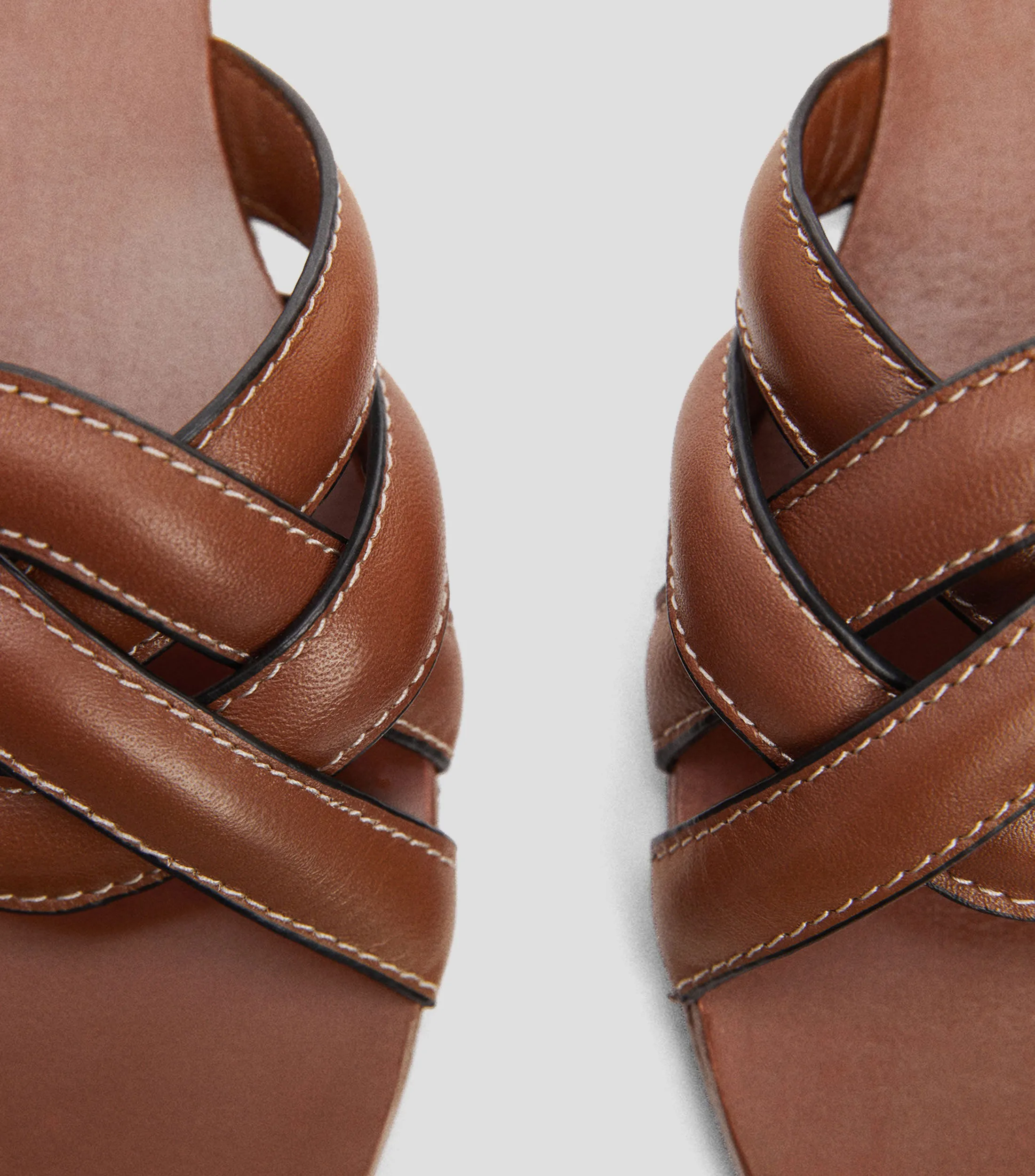 Mango Sandalias planas Mujer