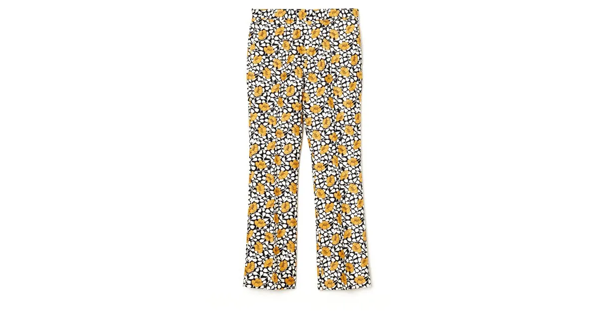 Marni FLOR NEGRO FRF36/38 Crudo Amarillo 