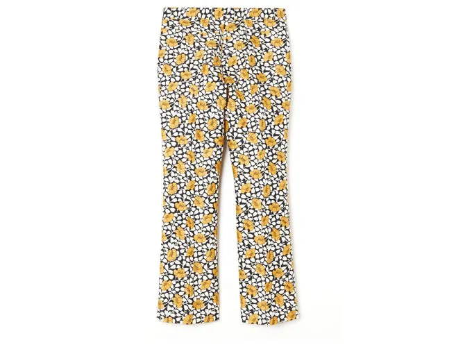 Marni FLOR NEGRO FRF36/38 Crudo Amarillo 
