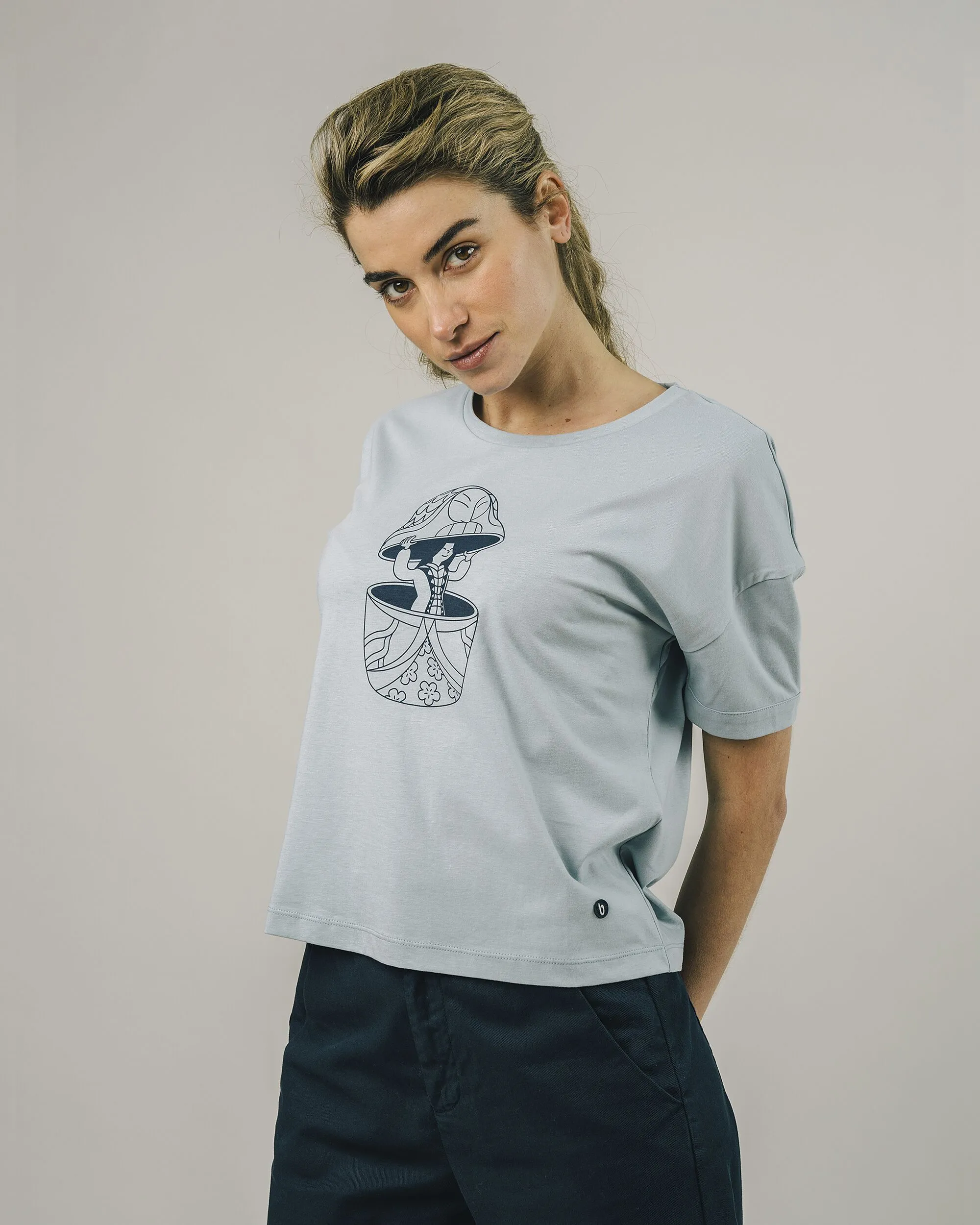 MATRIOSKA TSHIRT STONE BLUE