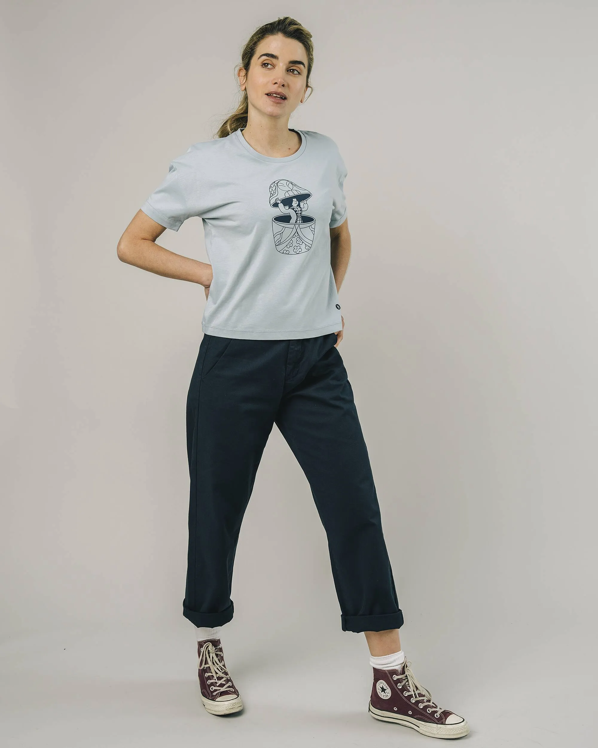 MATRIOSKA TSHIRT STONE BLUE